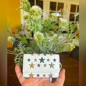 Jimmy Choo Neptune Leather 6 Key Holder